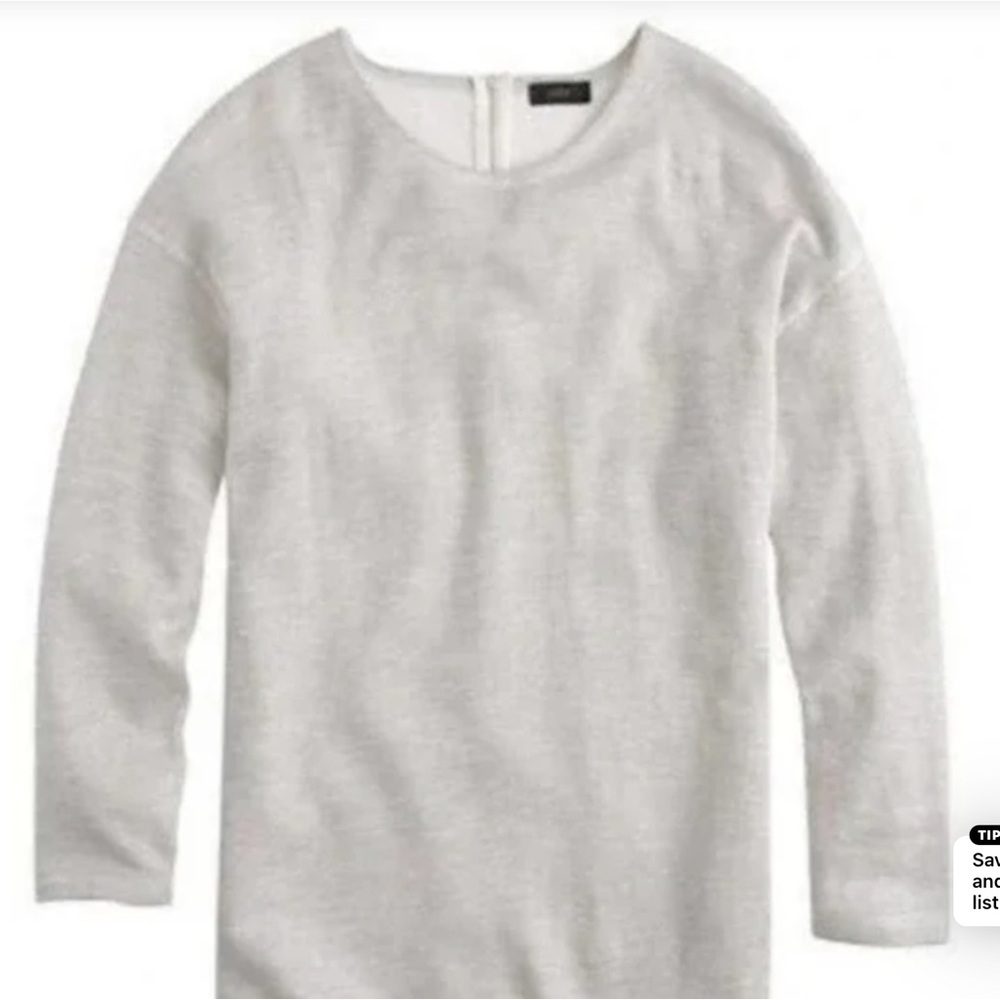 J.Crew Jaspe Wool Tunic Size M